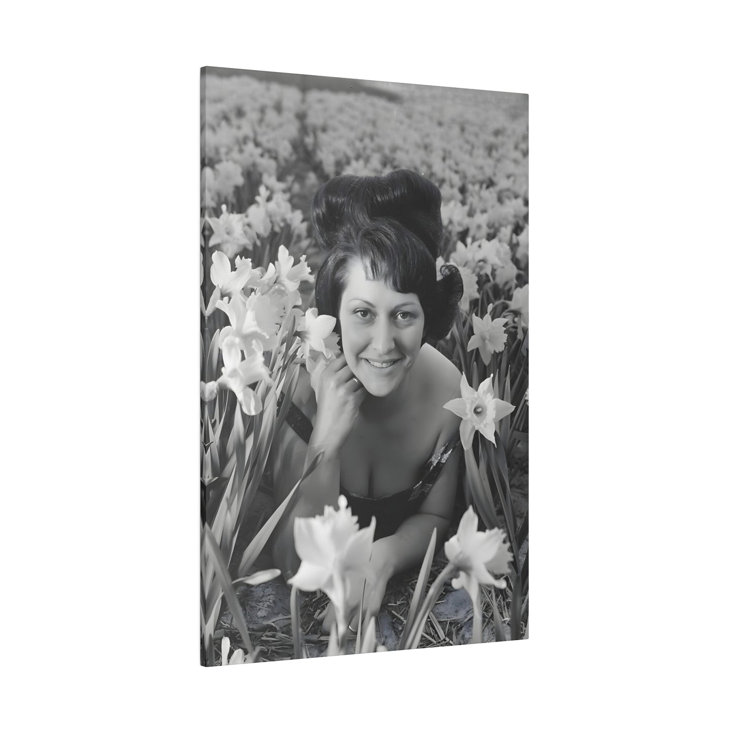 Daffodil Queen Two Canvas Print - Apothecary Art for Home or Office - Apothecary Decor