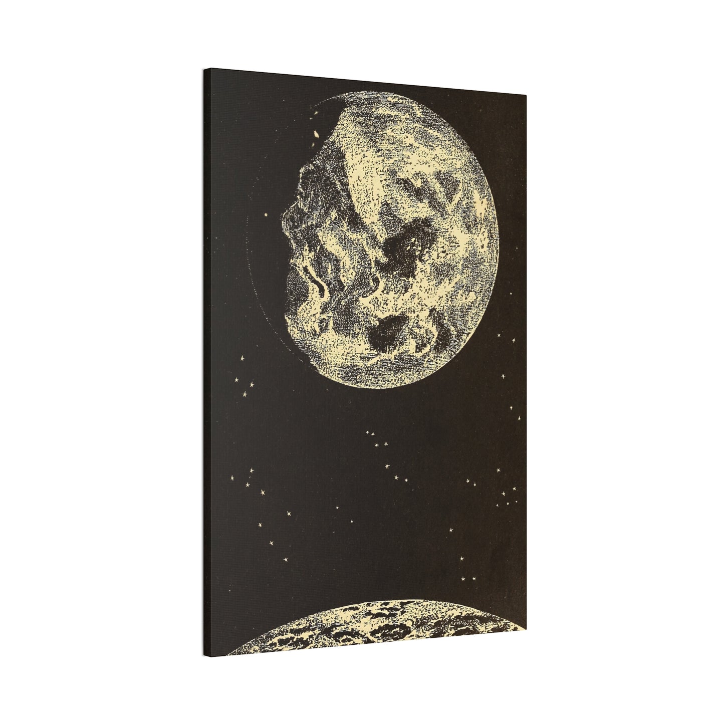 Moon Story Canvas Print - Apothecary Art for Home or Office - Apothecary Decor