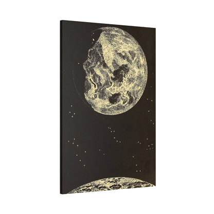 Moon Story Canvas Print - Apothecary Art for Home or Office - Apothecary Decor