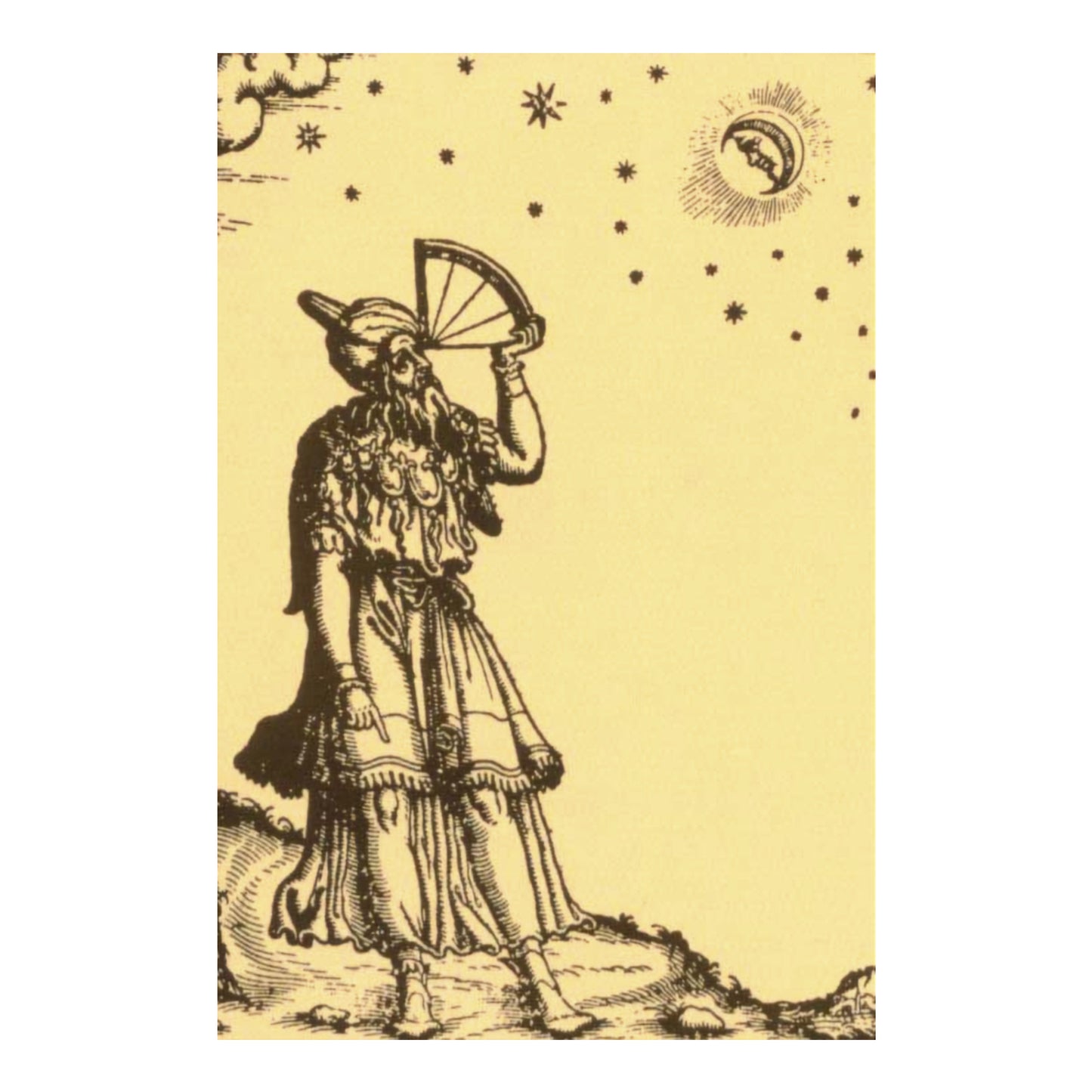 The Astronomer Canvas Print - Apothecary Art for Home or Office - Apothecary Decor